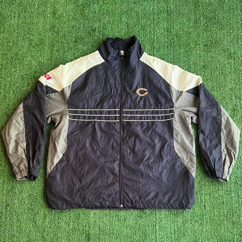 Chicago Bears Reebok Windbreaker - Men's XL